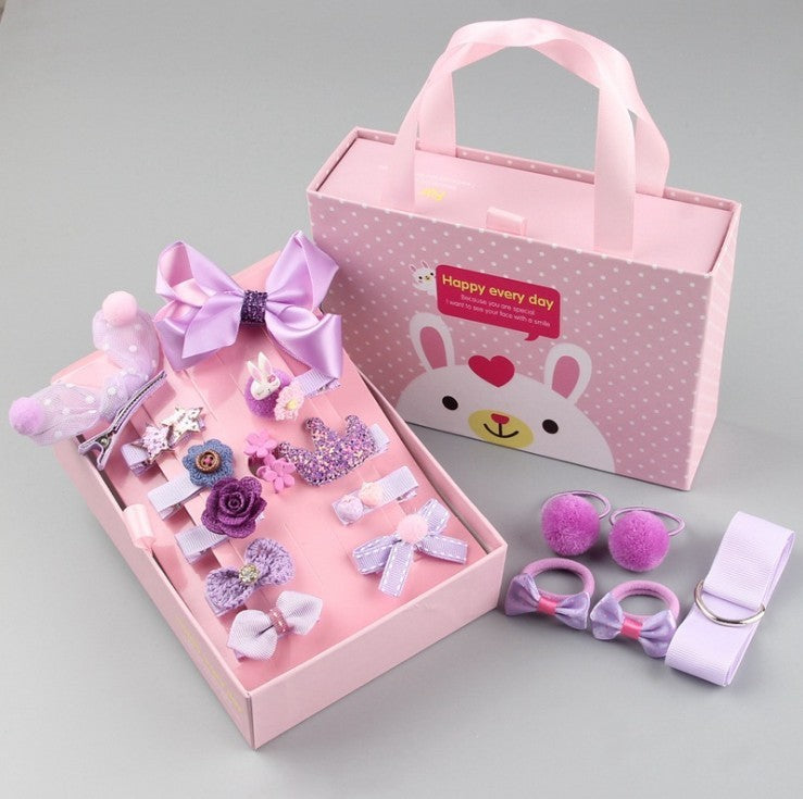 Children's clip hair accessories set