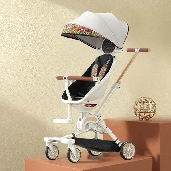 Foldable baby stroller