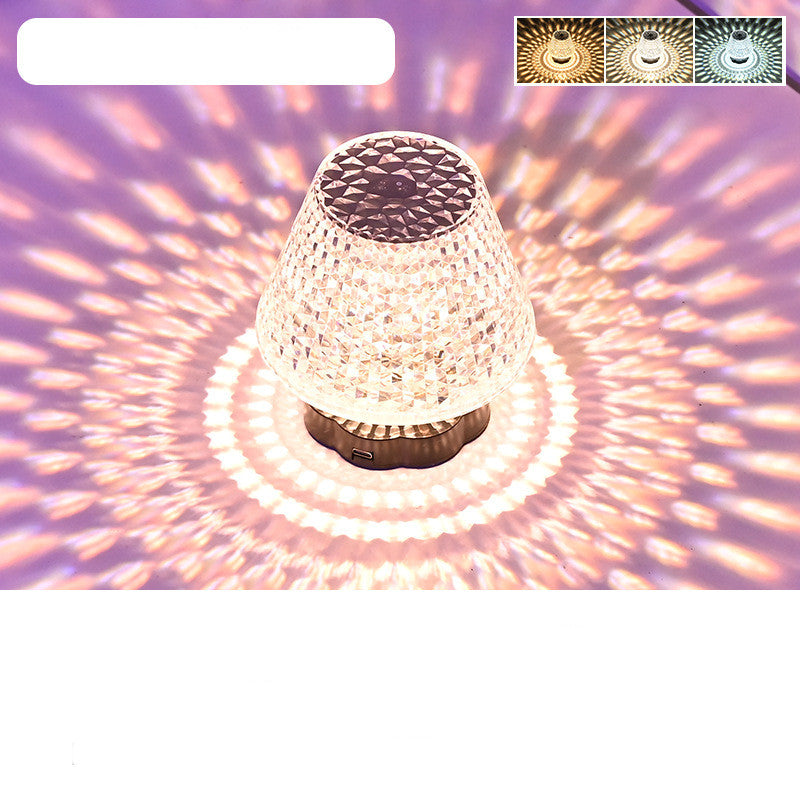 Dimmable night lamp with sensor