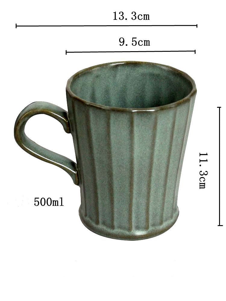 Japanese retro ceramic coffee cup
