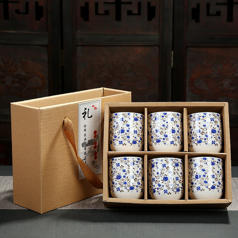 Japanese cup set box