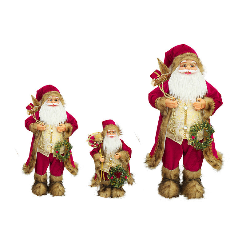Christmas decoration Santa claus doll