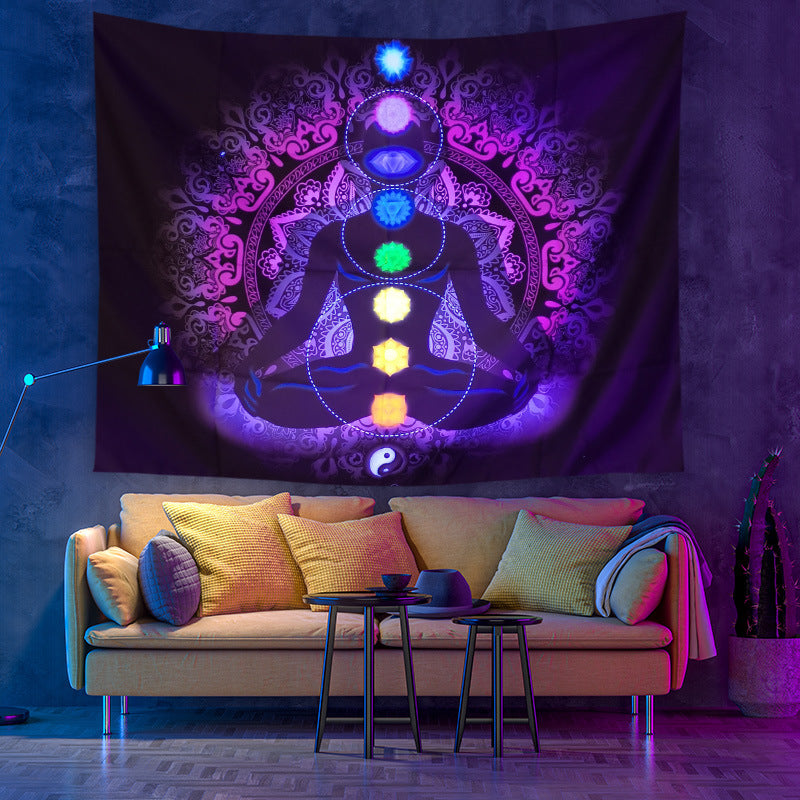 Wall decor Chakra with UV