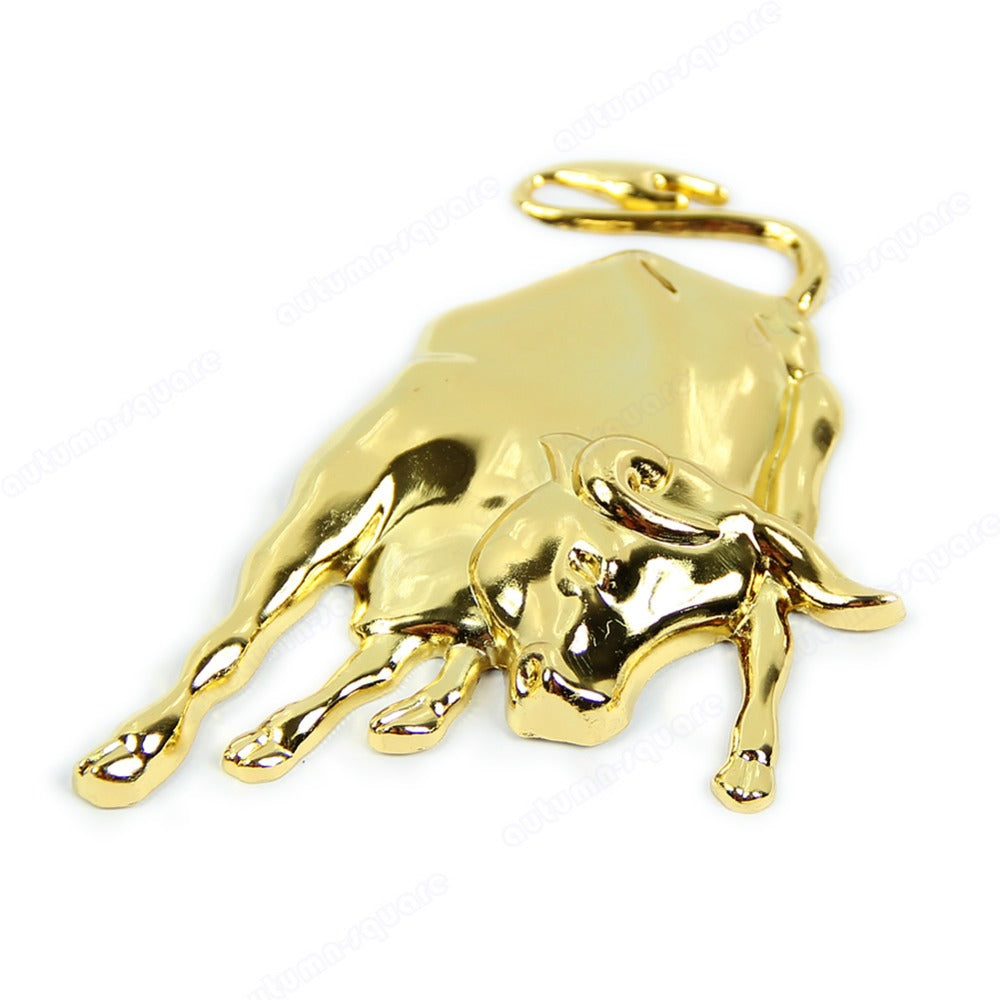 Car sticker in pure metal