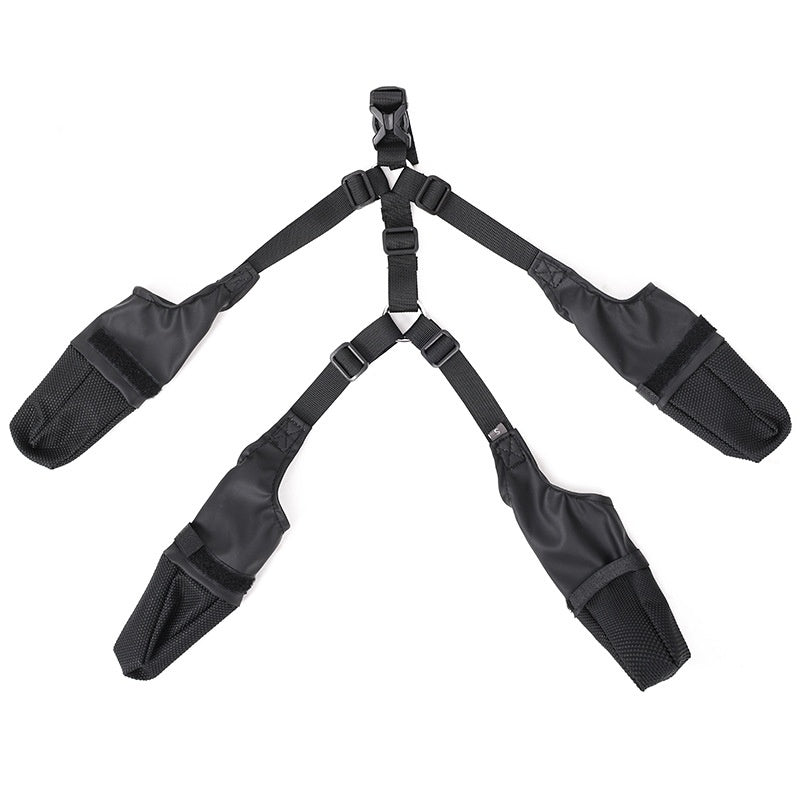 Dog shoes waterproof breathbale