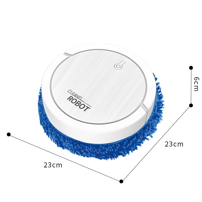 Robot for wet and dry mopping