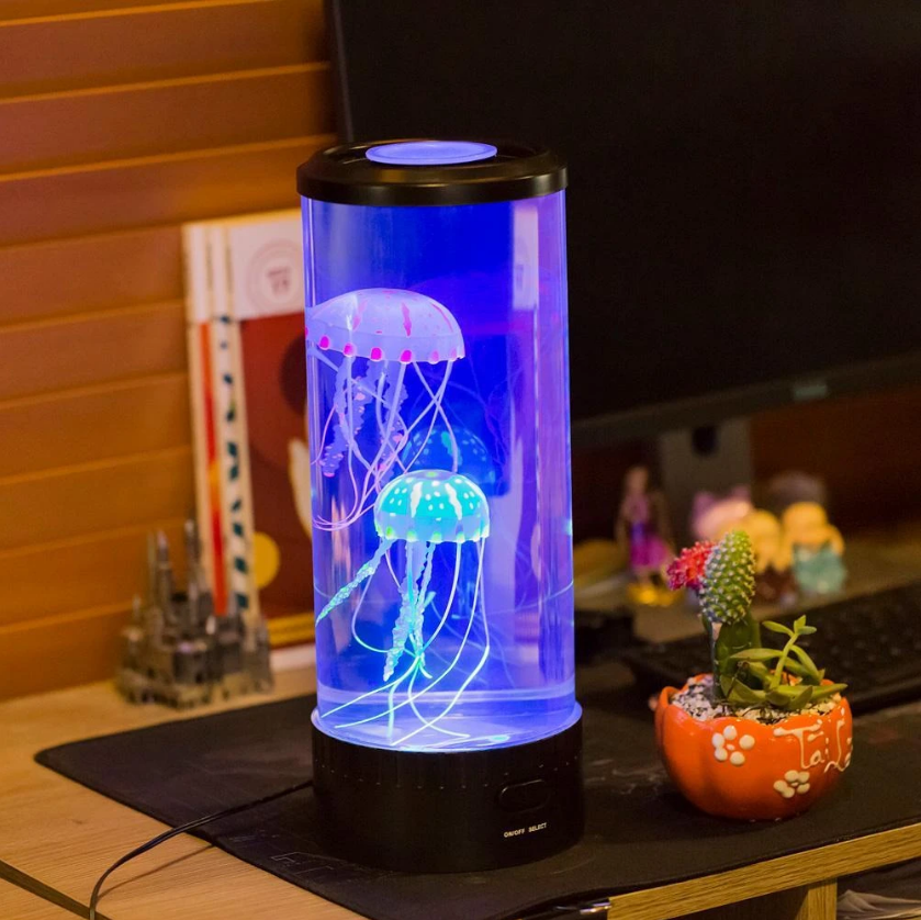 Night lamp aquarium