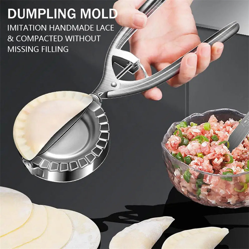 Dumpling pressing tool