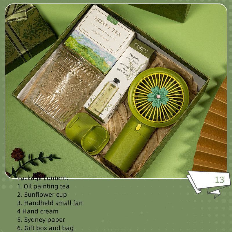Relaxing spa tea set