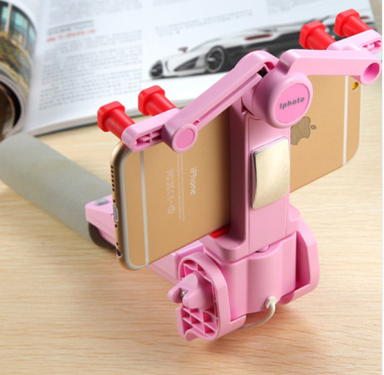 Selfie stick with Bluetooth