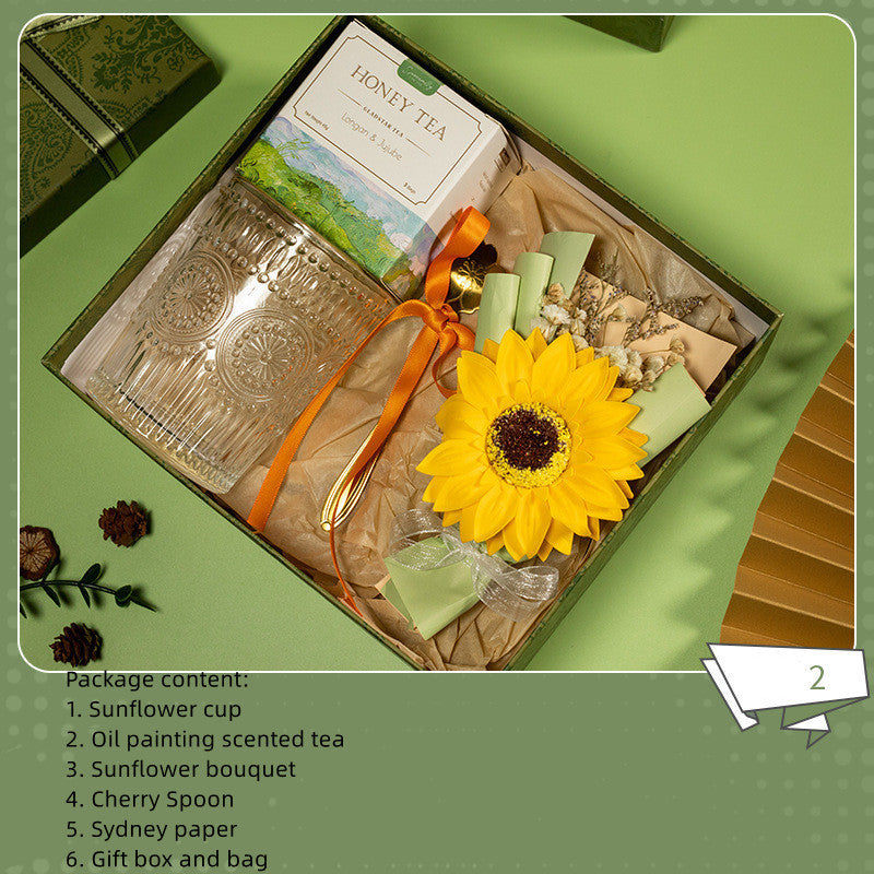 Relaxing spa tea set