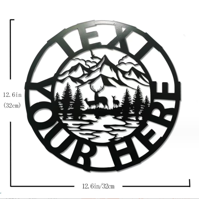 Wall decoration vintage style