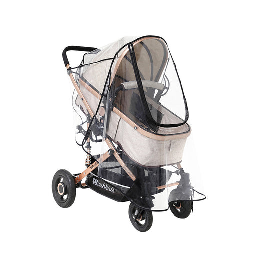 Waterproof cover for baby stroller