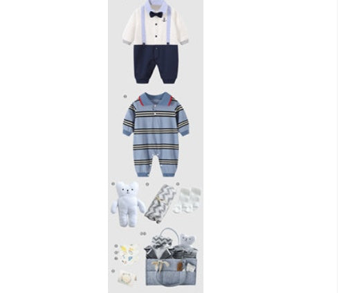 Newborn baby boy gift set