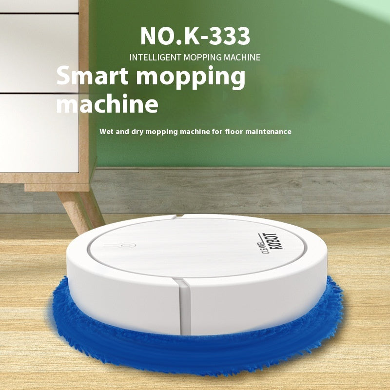 Robot for wet and dry mopping