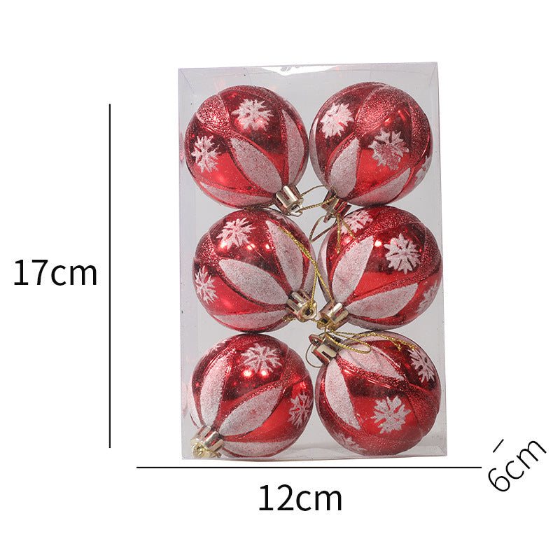 Christmas balls 6 pack
