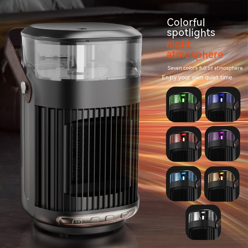 Portable heater and humidifier