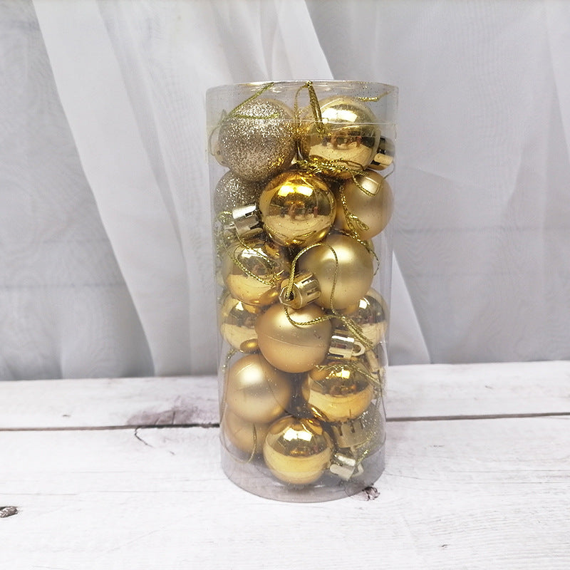 Christmas decoration balls shiny matte