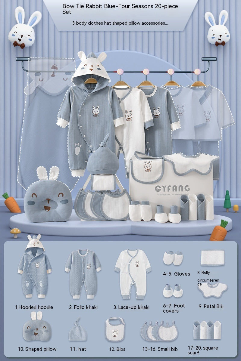 Soft cotton baby outfit set
