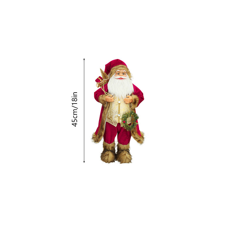 Christmas decoration Santa claus doll