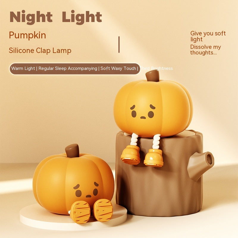 Halloween pumpkin night light