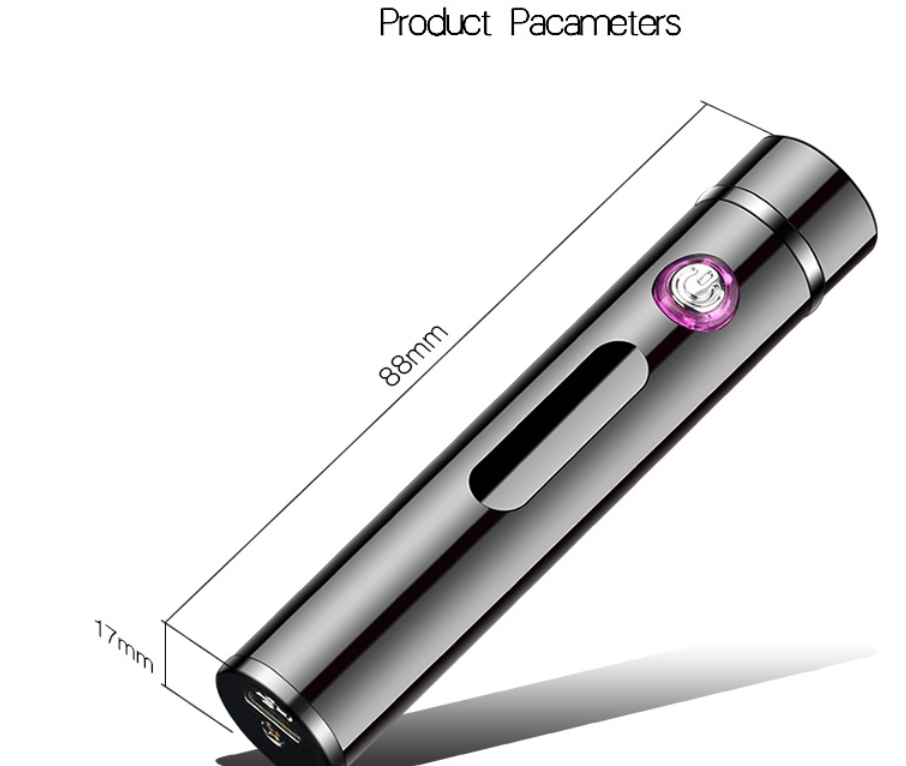 USB electronic cigarette lighter colored