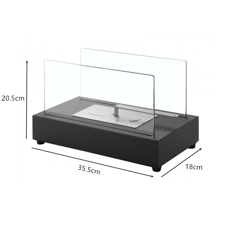 Tabletop fireplace for indoor outdoor
