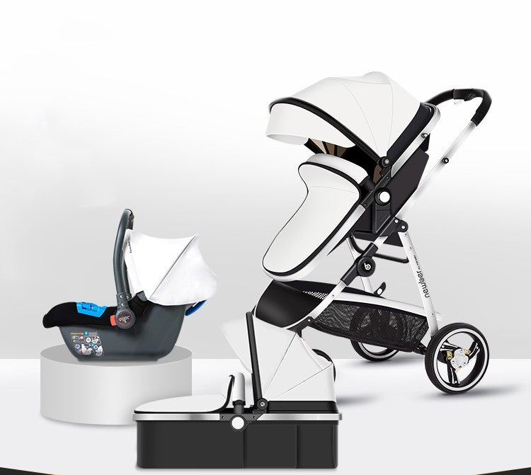 Baby stroller with 360 rotation