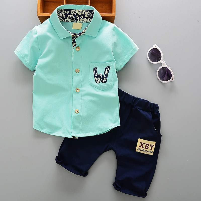 Baby boy summer clothing set
