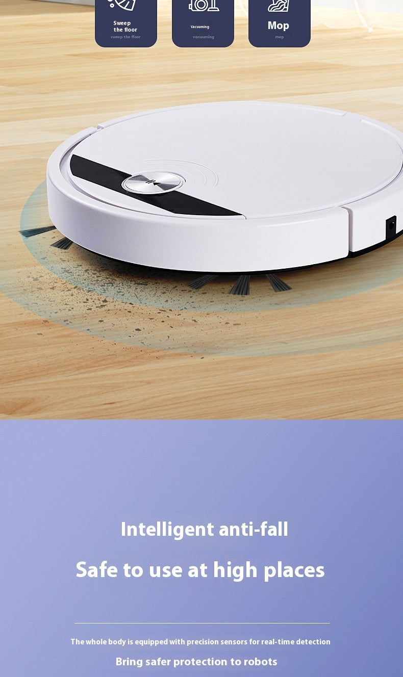 Robot cleaner with app vacuum and mopping