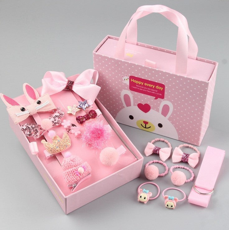 Children's clip hair accessories set