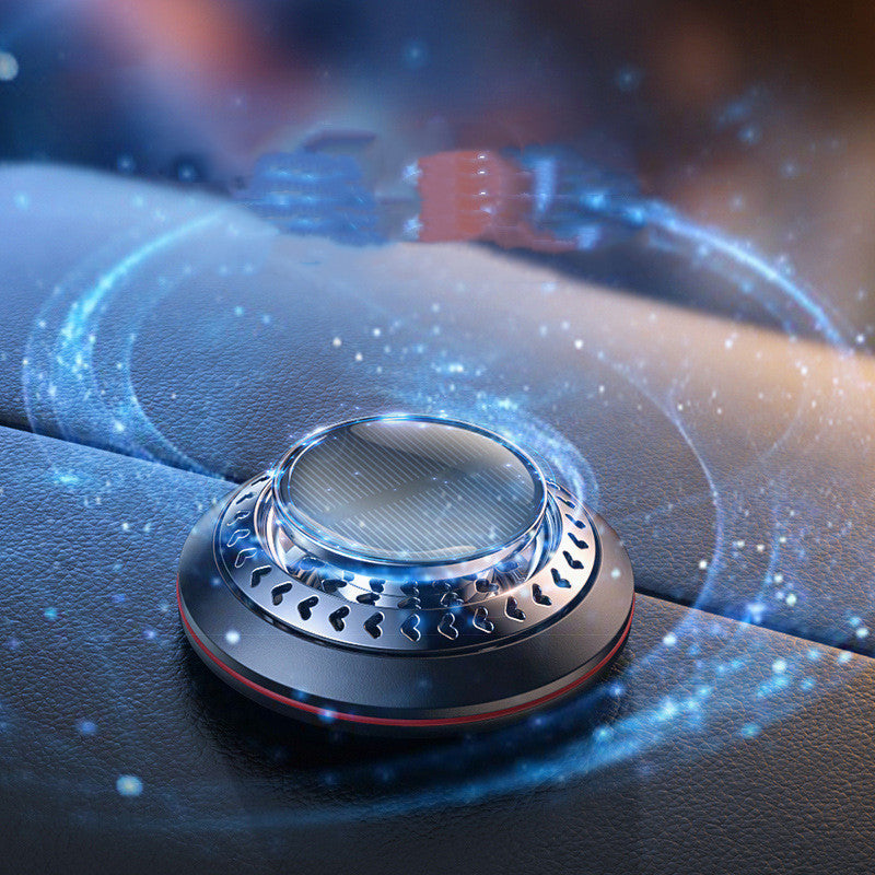 Car perfume with solar