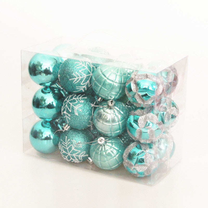 Christmas tree balls 24 pcs