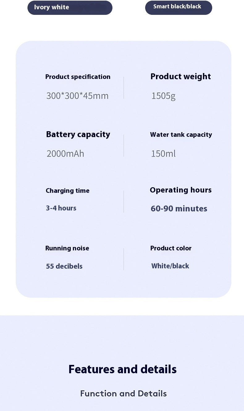 Robot cleaner with app vacuum and mopping
