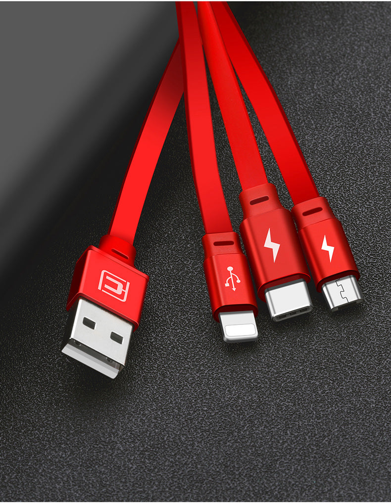 Retractable usb charging cables