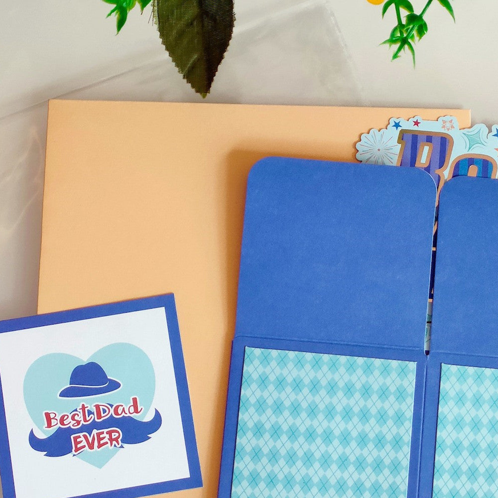 Father's day 3D pop up greeting card