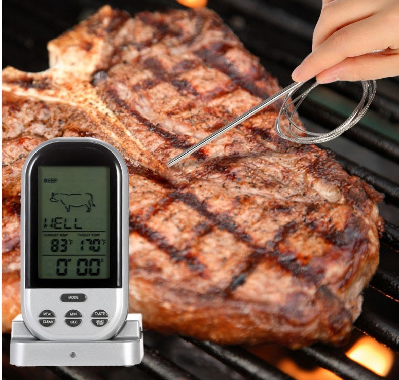 Wireless BBQ thermometer