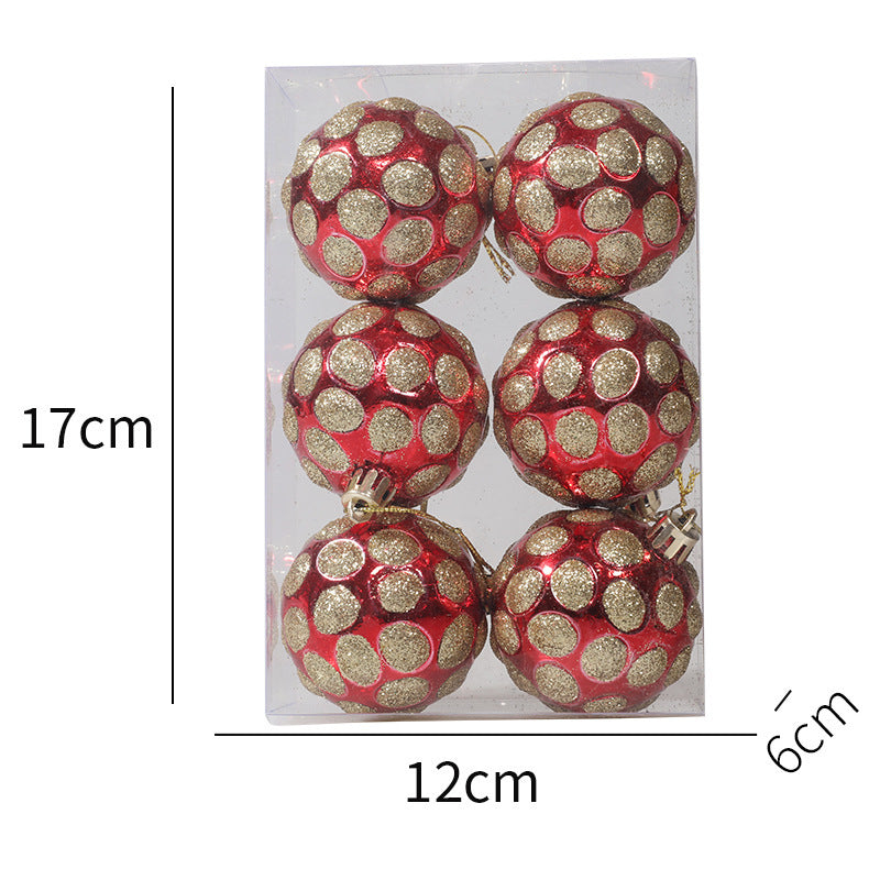 Christmas balls 6 pack