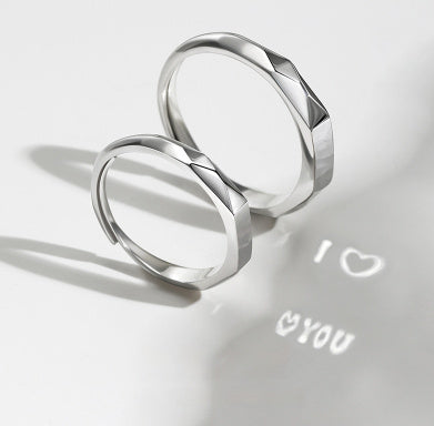 Couple ring set with projection