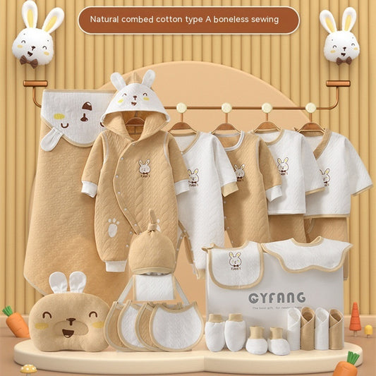 Soft cotton baby outfit set