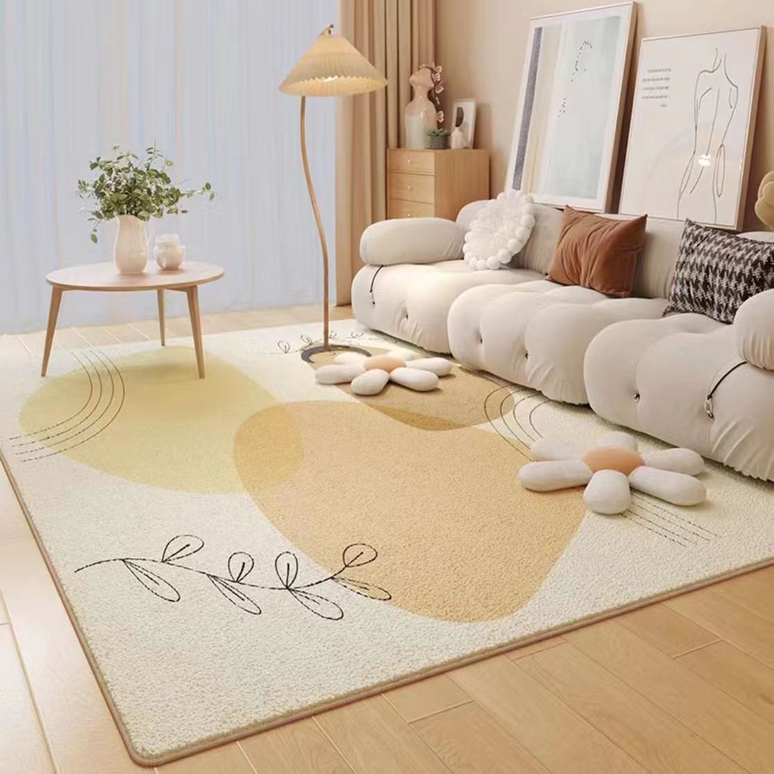 Creative cashmere carpet
