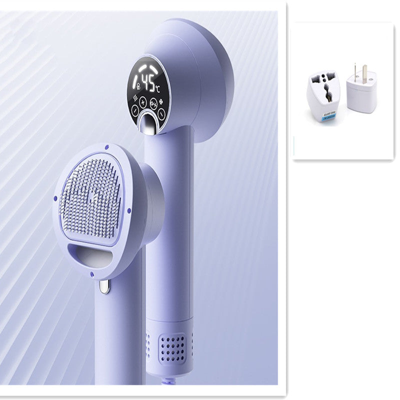 Hair dryer with comb for pets
