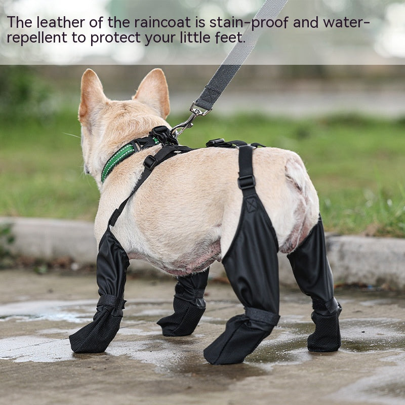 Dog shoes waterproof breathbale