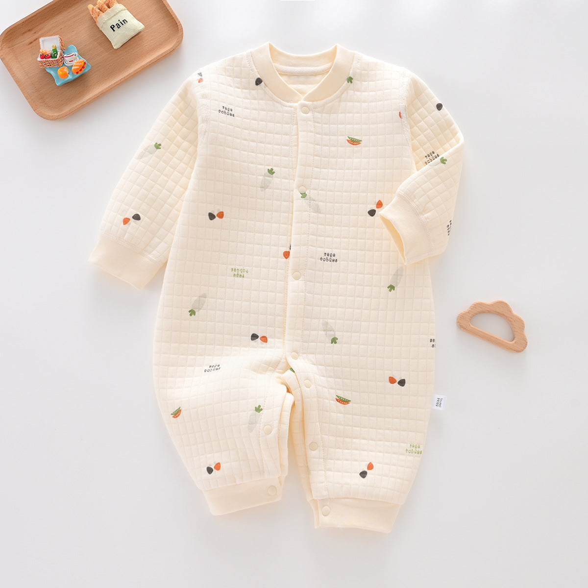 Baby cotton jumpsuit
