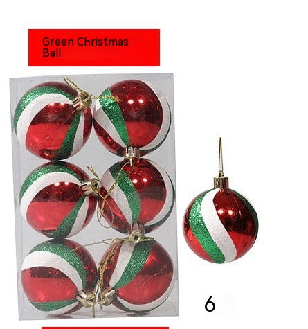 Christmas balls 6 pack