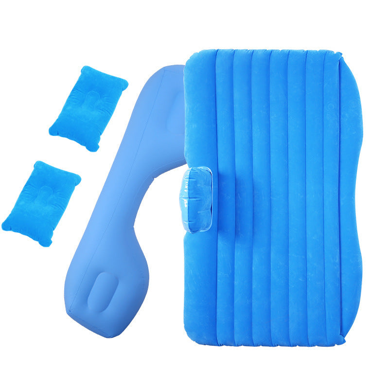 Inflatable camping mattress for cars