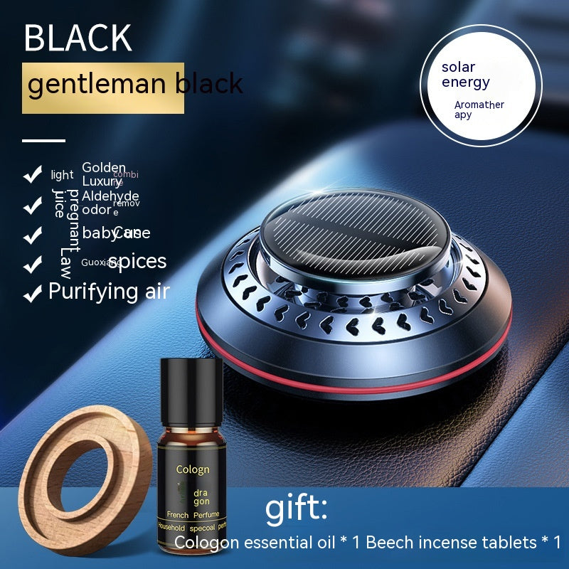 Car perfume with solar