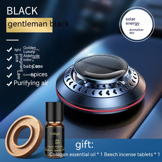 Car perfume with solar
