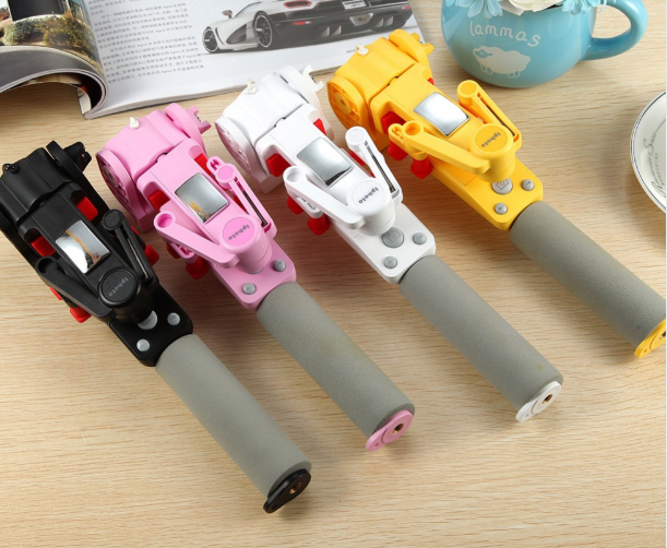 Selfie stick with Bluetooth