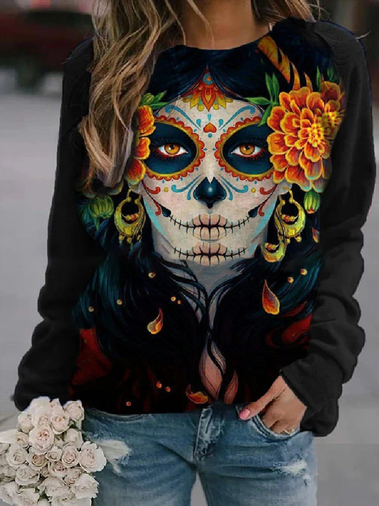 Day of the dead sweater